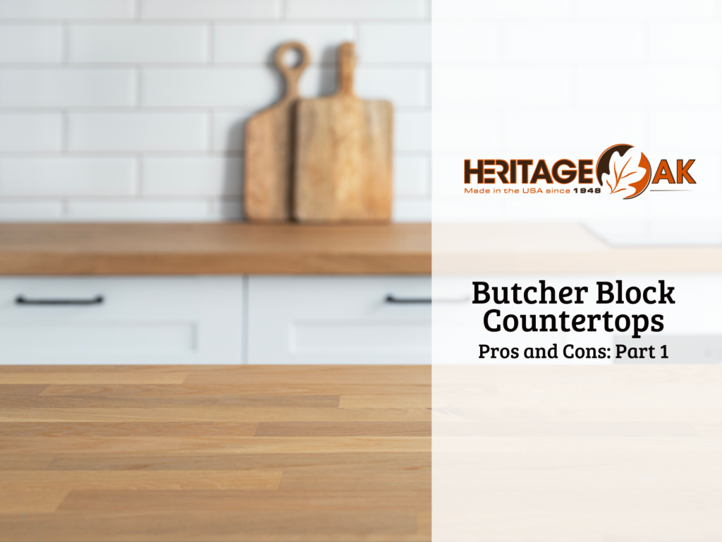 Butcher Block Countertops Pros and Cons Part 1